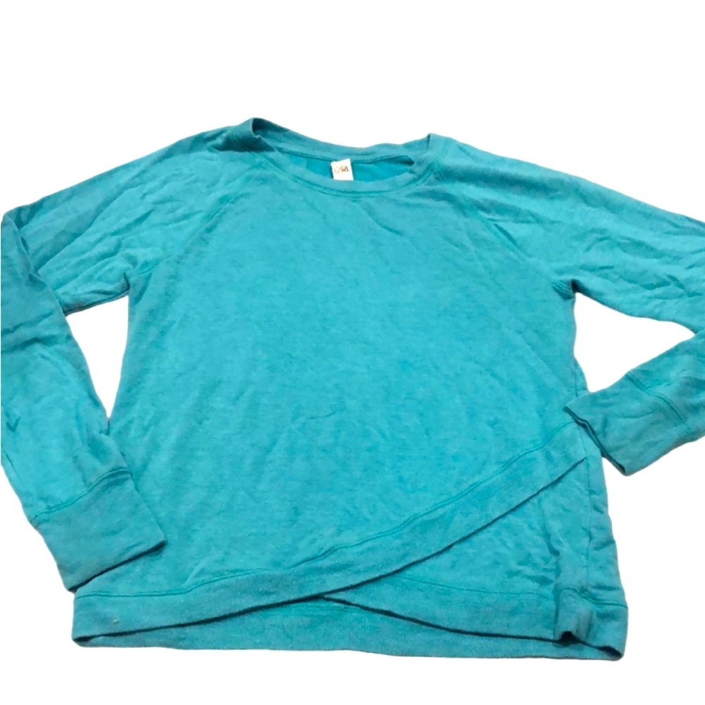 ATHLETA GIRL CRISS CROSS MY HEART SWEATSHIRT size 14